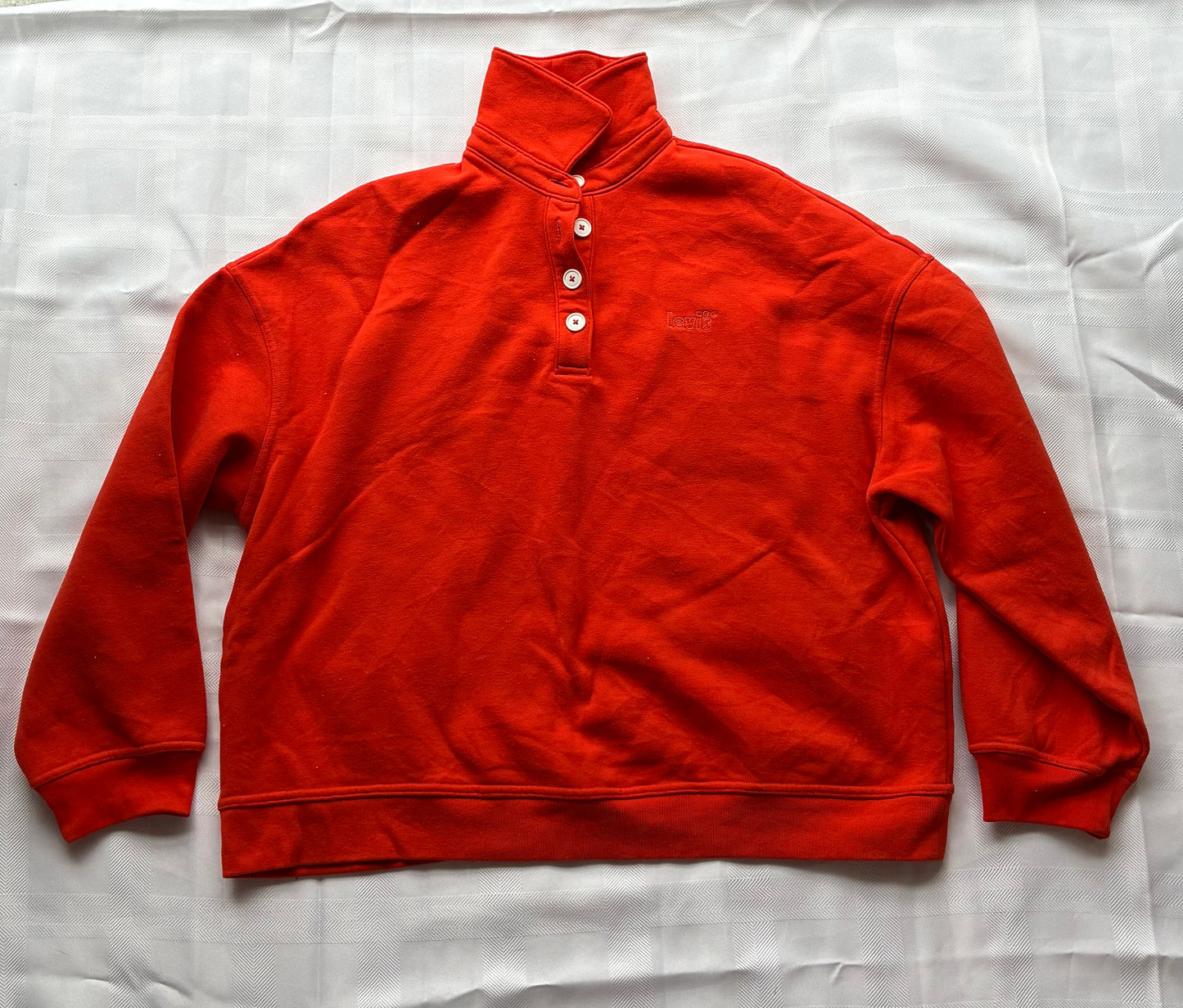 Orange Levi's Jumper- Size M