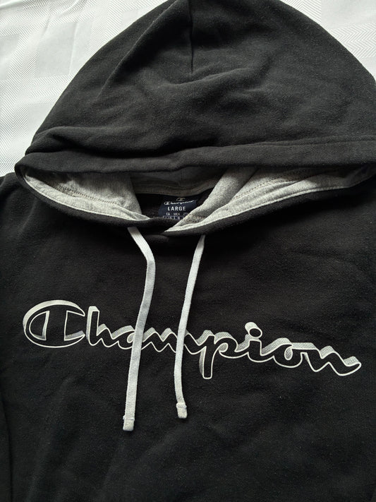 Black Champion Jumper- Size L